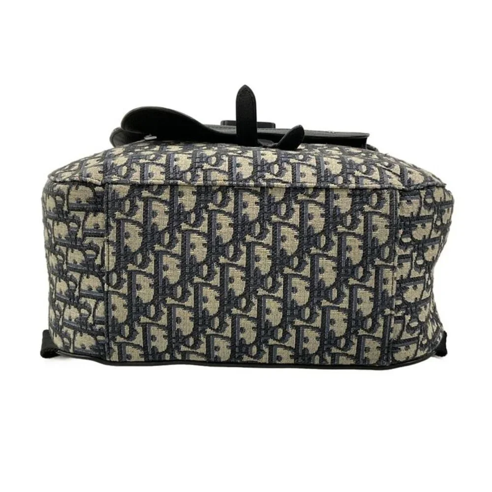 Dior Backpack Gallop Oblique Navy Ivory - Picture 5 of 15